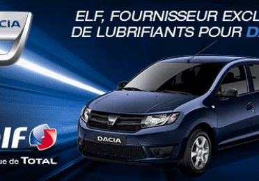 Elf - Dacia Partnerschaft&nbsp;
